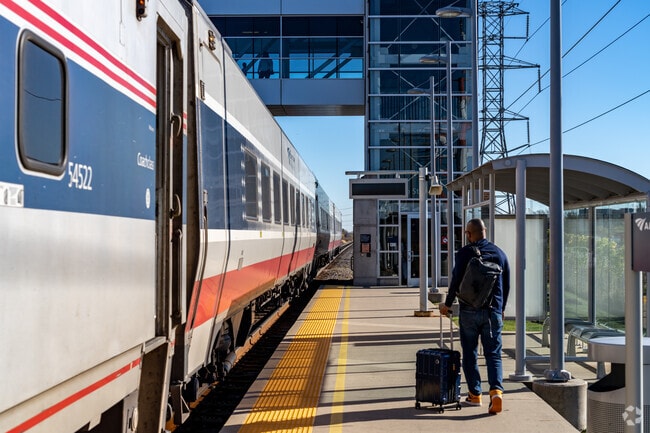 Amtrak trains visit Troy's Transit Center 6 times a day.