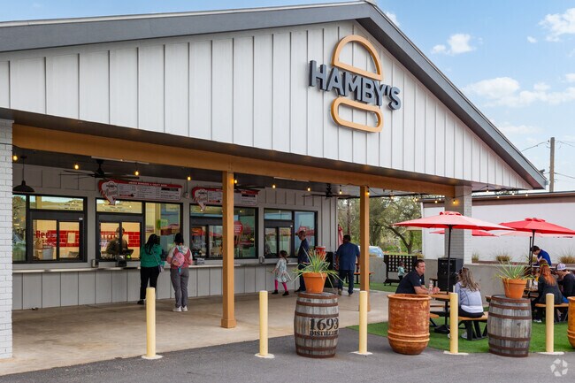Hamby's in Downtown Boerne offers the best burgers in town.