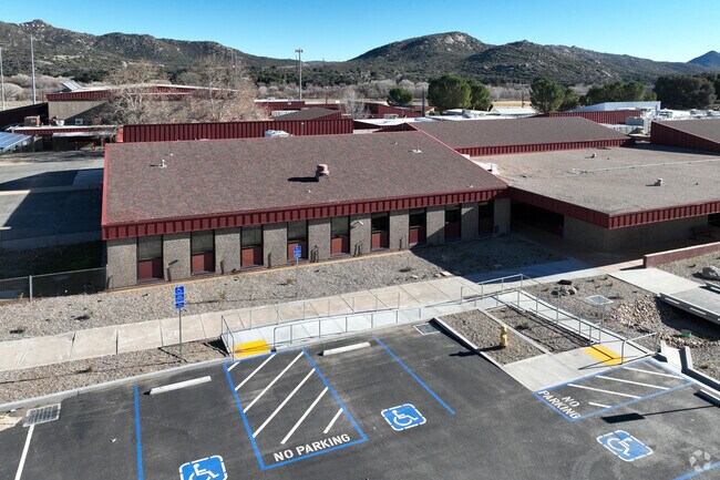 The Hillside JuniorSenior High School in Pine Valley.