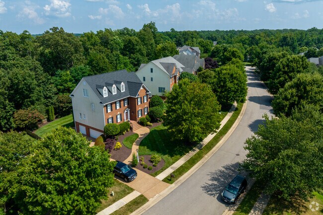Large brick homes give Tarrington the statement of strength and beauty.