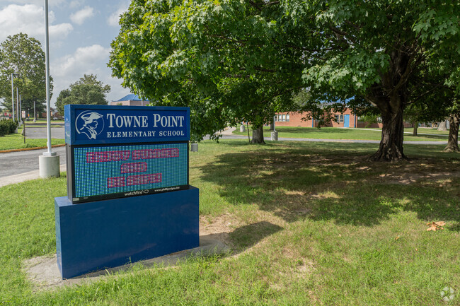 Towne Point Elementary focuses on academic excellence and student growth.