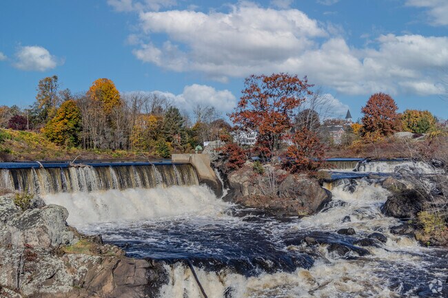 Waterfalls in Putnam, Connecticut