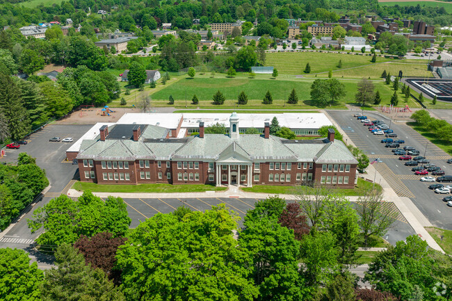 Edward R Andrews Elementary School is located in the village of Morrisville, NY.