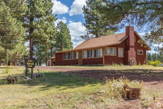 The locals enjoy the rustic features of the homes in Mormon Lake.