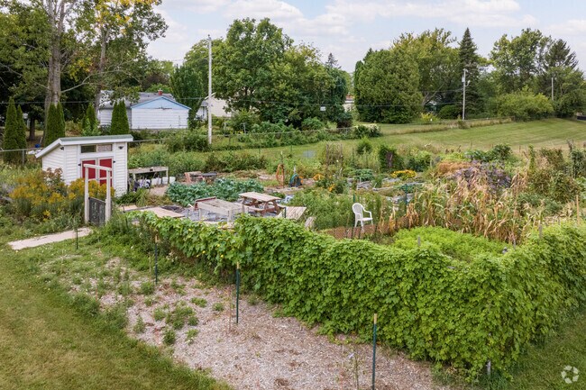 Lindbergh Elementary School in north Madison also has a student garden.
