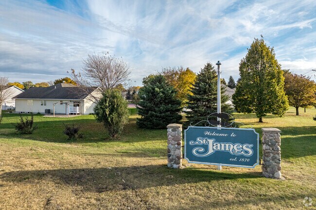 St. James is a city born out of the age of industry, featuring treelined suburban streets and easy access to parks and the great outdoors.