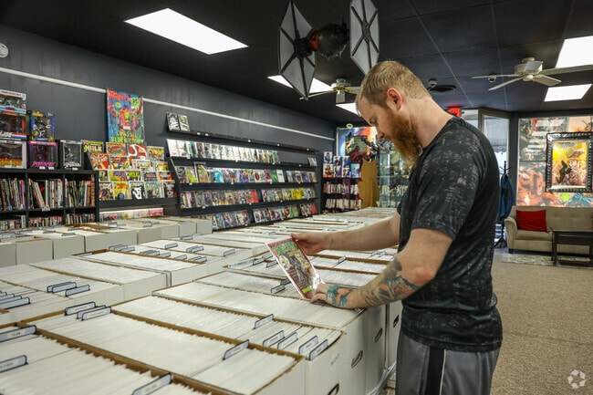 Peruse the thousands of comics available at Route 66 Comics and Collectibles in Sapulpa.