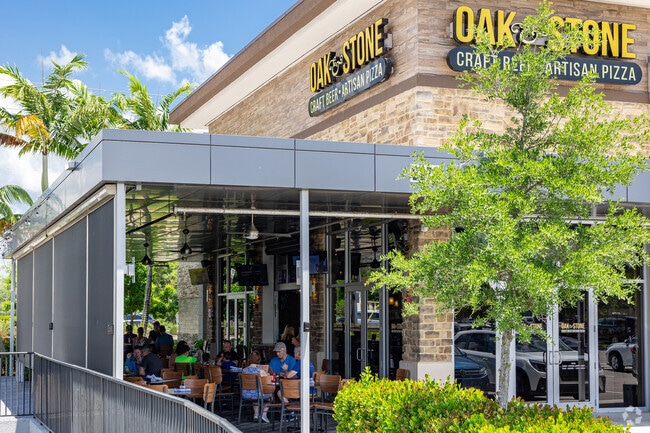Parklands residents can dine in fresh air at the nearby Oak & Stone.