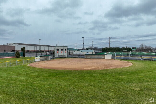 Wheeler High School has a baseball field.