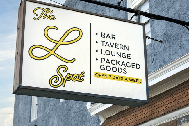 The L Spot in Shipley Hill serves as a cozy hub for dining and community events.