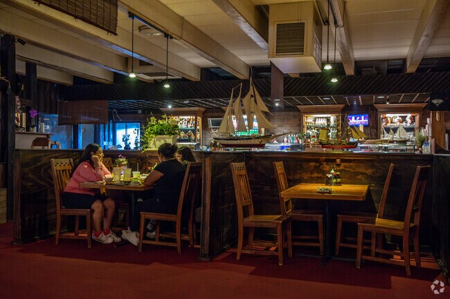 Sushi Garden serves all types of sushi rolls in a more modern and darker atmosphere.