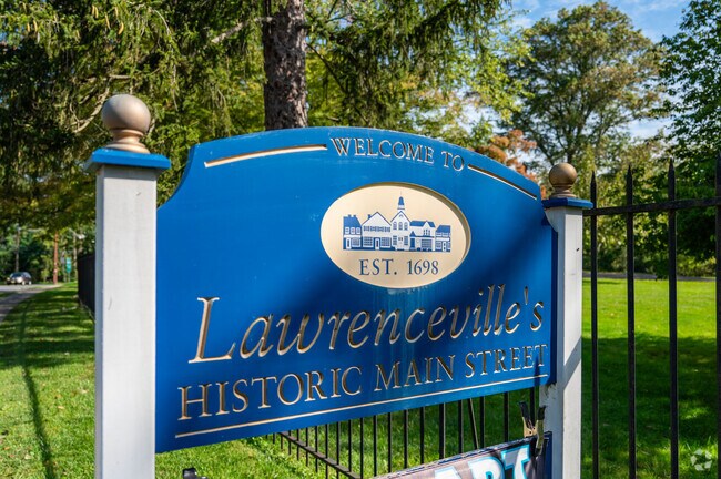 Lawrenceville's historic Main Street is one of the states first registered historical districts in Lawrence Township.