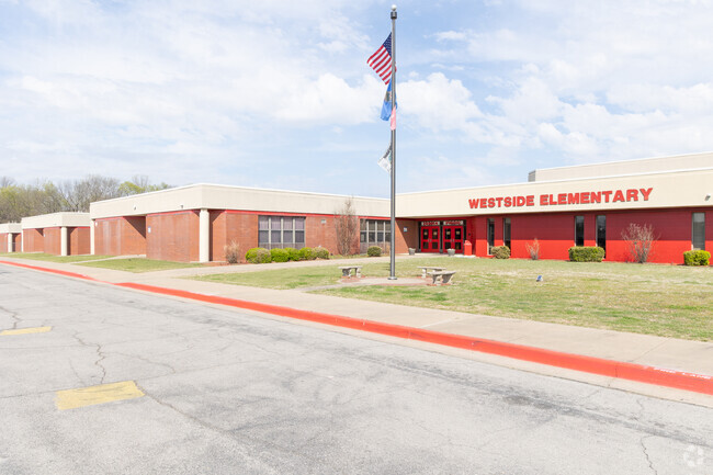 Westside Elementary School serves students in grades Pre-K through 5th.