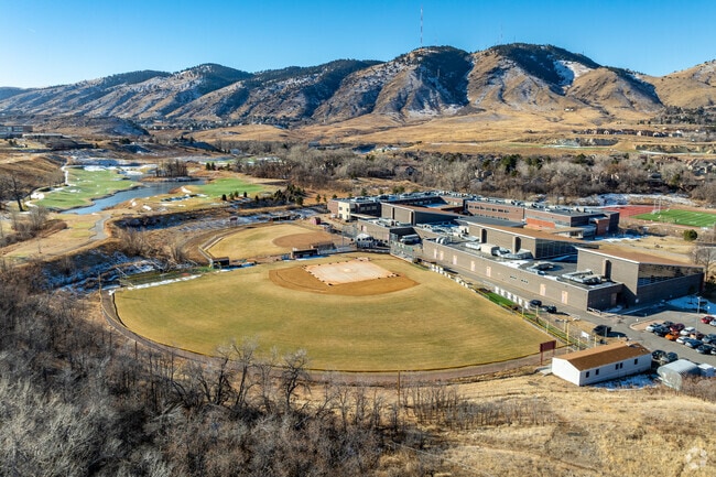 Golden High School has several sports facilities for students to use.