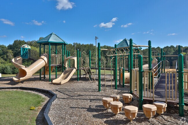 Meadowlake park is a popular spot for all ages with play areas, and multiple sporting options.