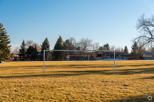 Wheeling Park has a soccer field to enjoy.