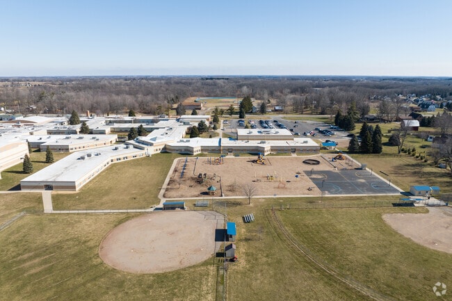 Madison Elementary Back Aerial