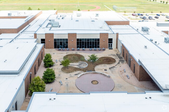 Jones Middle School serves the children of the surrounding Humble neighborhoods.