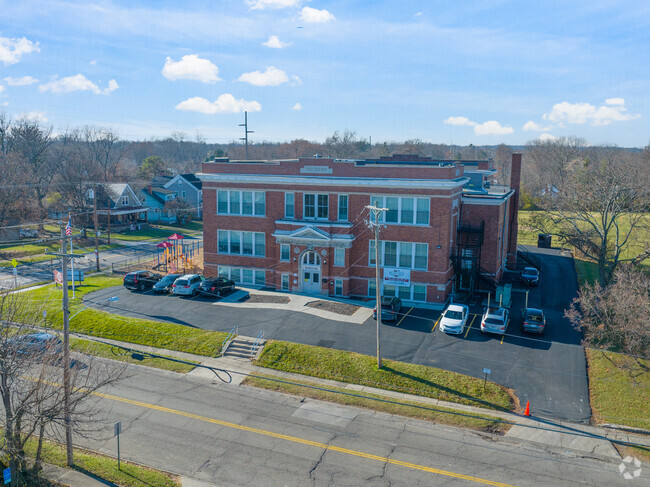 The Mt. Healthy Preparatory School is located on 7801 Harrison Rd.