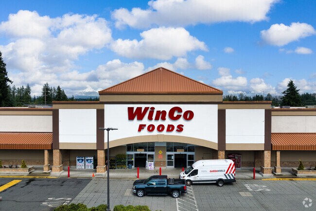 Get some of the best deals on groceries and more at WinCo Foods when living in Shoultes.