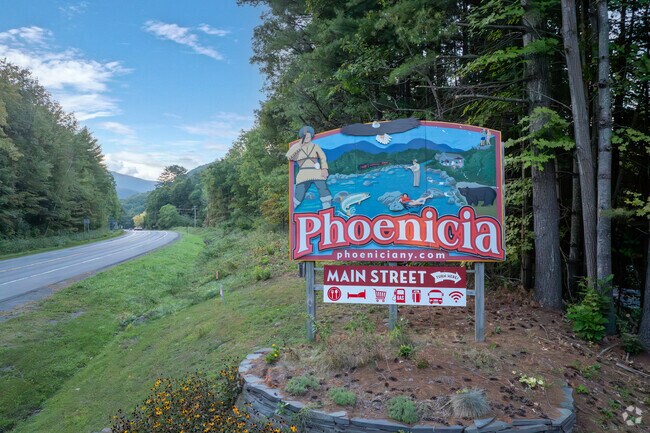Welcome to the quiet and small town of Phoenicia.