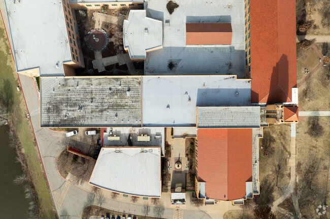 Here is a top down view of North High School.