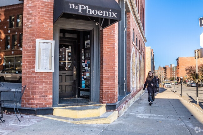 The Phoenix is a popular jazz club in the Library District.