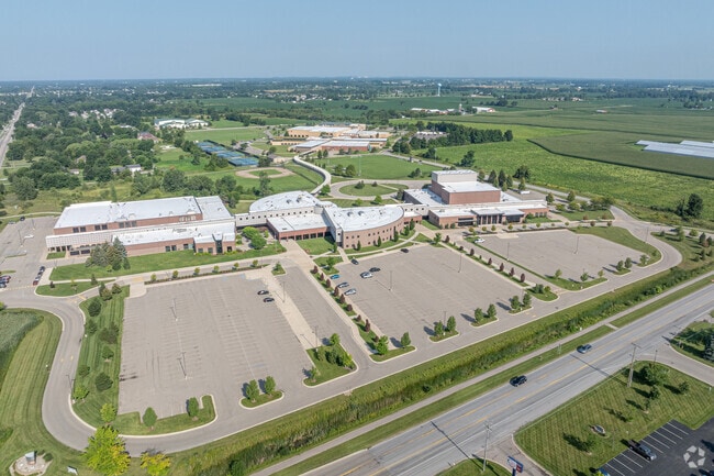 Zeeland East High School in Zeeland, Michigan.