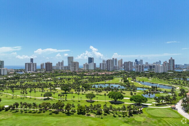 Turnberry Golf Course is the largest facility in South Florida.