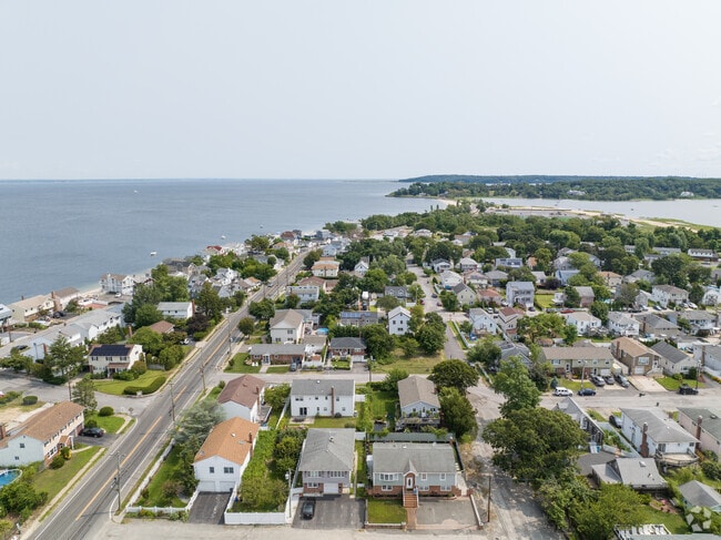 The Bayville neighborhood is located between the Long Island Sound and West Harbor.