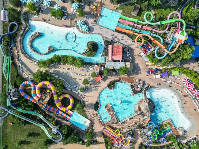 Despite all the pool owners in Agawam Six flags is a fan favorite for residents.