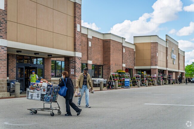 Kroger is a bustling Saturday stop for residents of Saint Stephens Brockway-Carmen.
