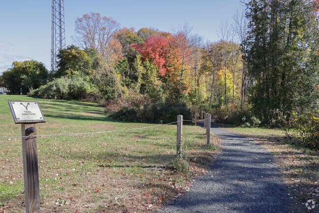 Enjoy the trails of Parks & Recreation Department offers in Belchertown.
