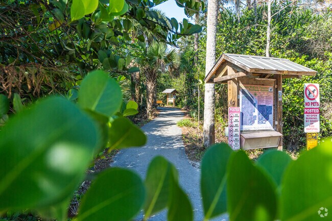 Apoxee Trail Park near Renaissance is perfect for nature walks and birdwatching.