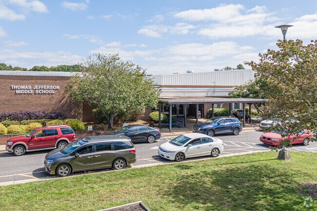 Thomas Jefferson Middle School serves the wider Winston-Salem community.