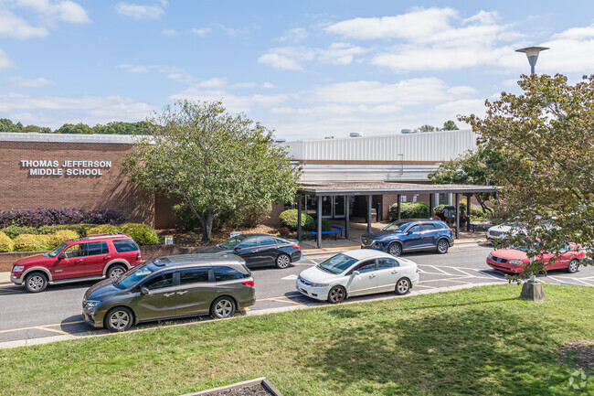 Thomas Jefferson Middle School serves the greater Winston-Salem community.