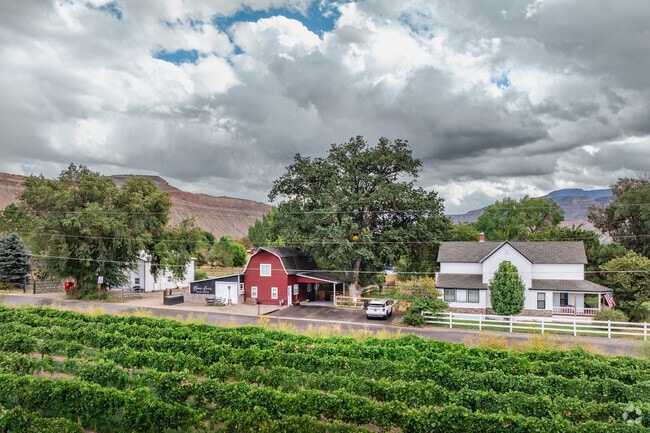 Farmhouses often sit on large plots in the Palisade Area.