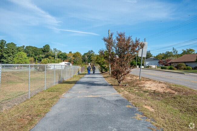 Enjoy the many walking paths all throughout the Wheeless Road area.