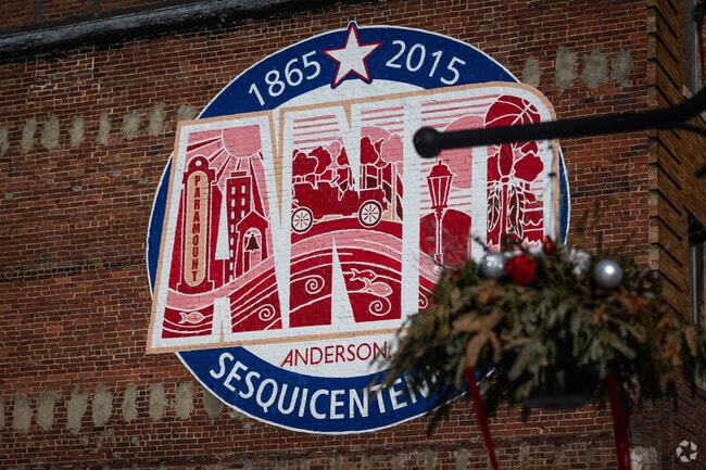 Anderson is full of local city charm.