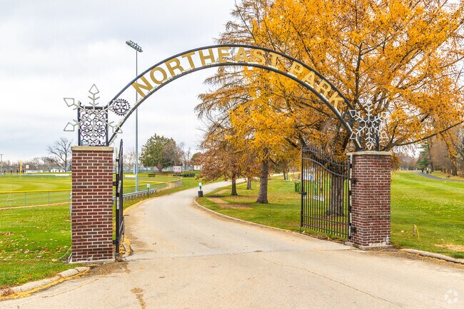 Northeast Park features a number of outdoor activities for Kewanee residents.
