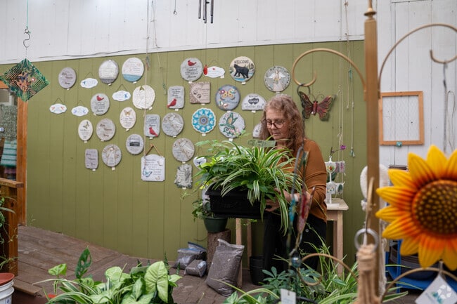 Hager’s Flowers and Gifts in Gowanda creates beautiful floral arrangements.