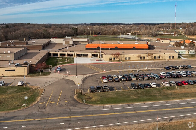 Milaca Secondary High School — grades 7–12 with 727 students, offering a balance of small‑town feel and full high‑school opportunities.