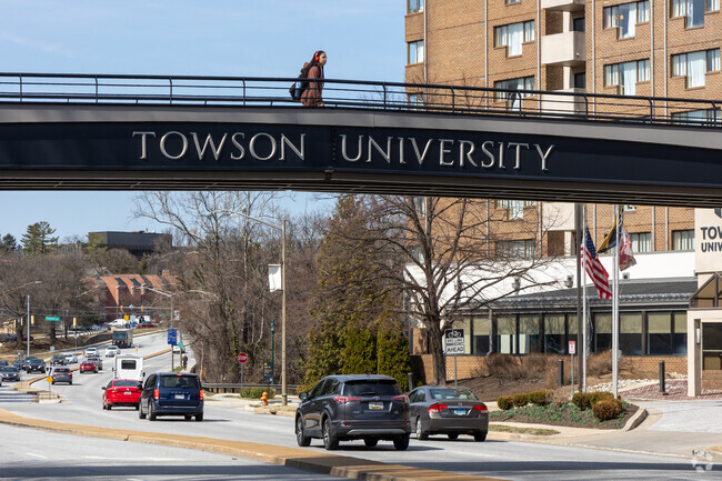 The Aigburth neighborhood is located adjacent to Towson University.