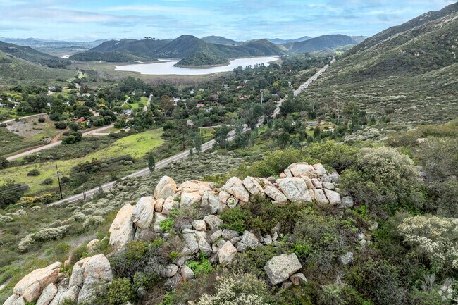 The Del Dios Highlands Preserve Trailhead near Vineyard.