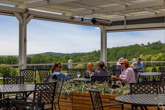 After a round of golf get a meal at Morgan Hill Golf Course Bar and Grill in Williams Township.