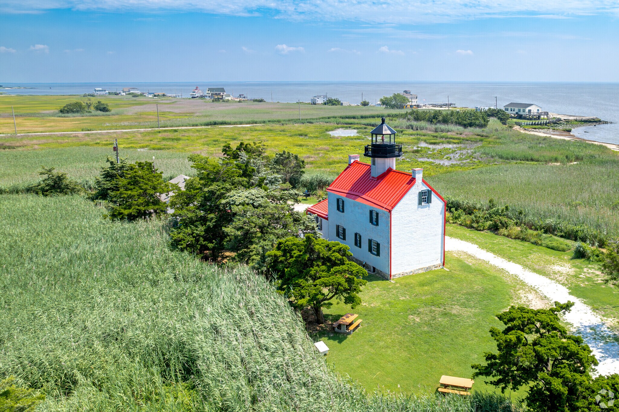 Maurice River Township is the home of second-oldest lighthouse in New Jersey.