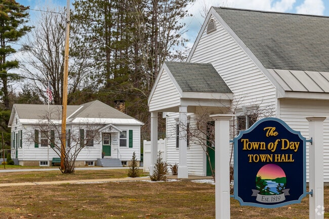 Day center is home to the Historic Day Town Hall and Museum alongside the current town hall.