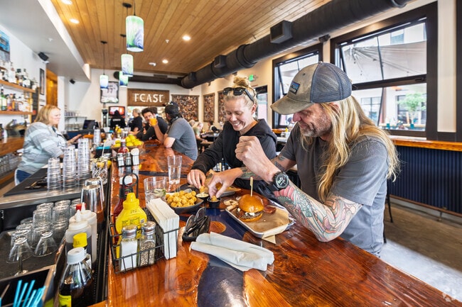 Have an epic burger at Buena Viking in downtown Buena Vista.