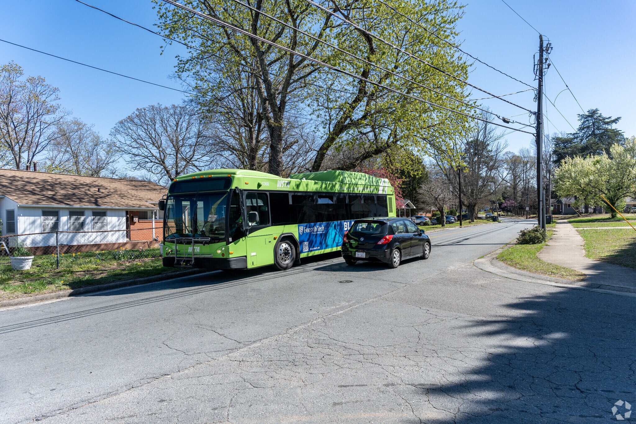 You can find frequent bus stops throughout Morningside Manor to get you where you need to go.