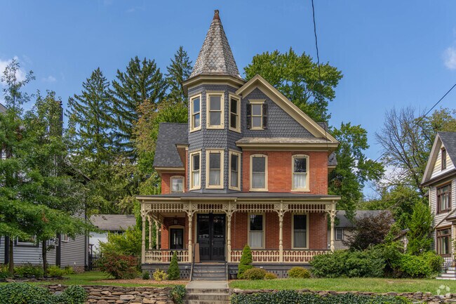 Victorian homes are a staple of Downtown Stroudsburg.